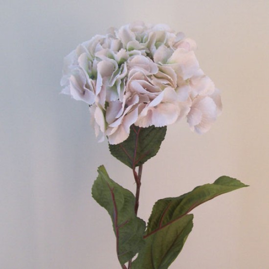 Artificial Hydrangeas Cream Beige 68cm Artificial Flowers